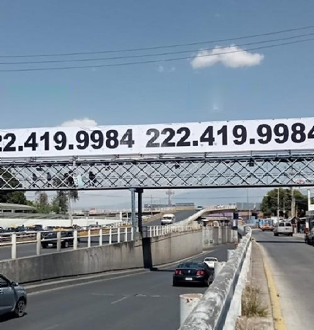 Puente publicitario PUEN-006 en
                      Blvd. Norte – Las Cuartillas